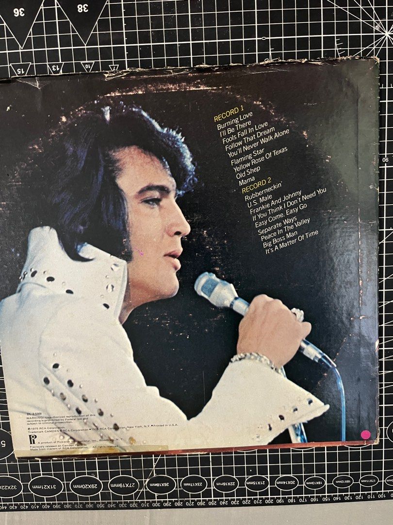 Elvis Presley Elvis Double Dynamite Vinyl (Category: Vinyls) located in Taguig. Submitted by arrjem (Listing ID 1379780425, Image 2). Description: Untested.