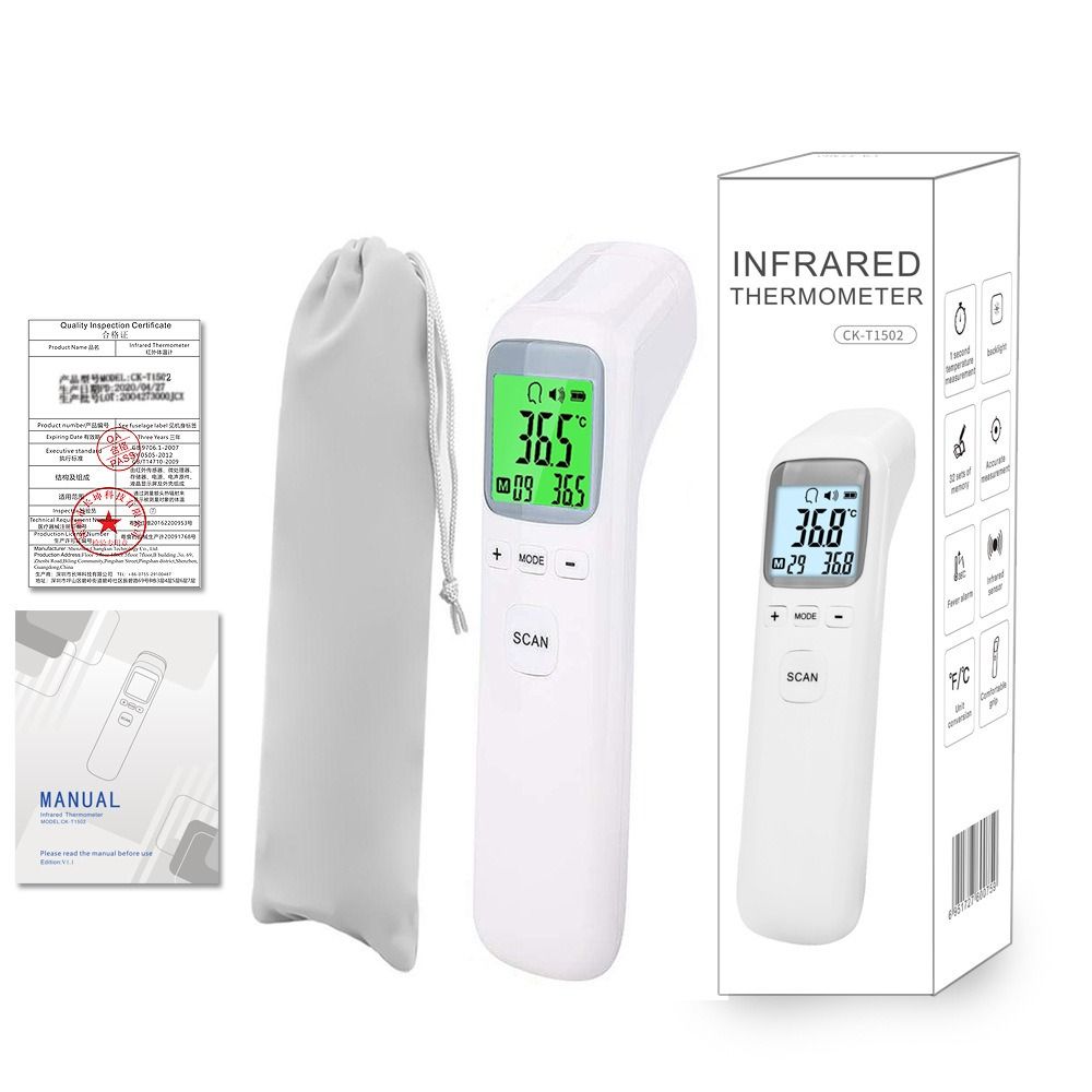 Forehead thermometer infrared electronic thermometer infrared non-contact (Category: Thermometers) located in Singapore. Submitted by puritywhite (Listing ID 1379765129, Image 1). Description: 🌡️ Forehead Thermometer Infrared Product Overview: This product is a forehead thermometer infrared electronic thermometer infrared non-contact. It's designed for infrared temperature measurement. The term "forehead" suggests it's intended for use on the fo