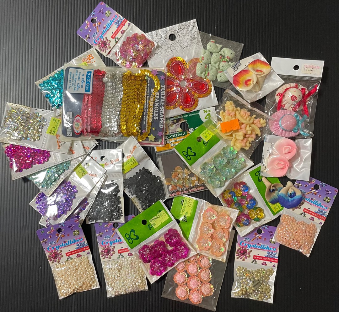 FREE! Assorted craft material, Hobbies & Toys, Stationery & Craft ...