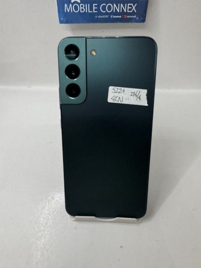 Galaxy S22+ 5G 256GB Green (Category: Samsung) located in Singapore. Submitted by alan8587 (Listing ID 1379755177, Image 1). Description: .