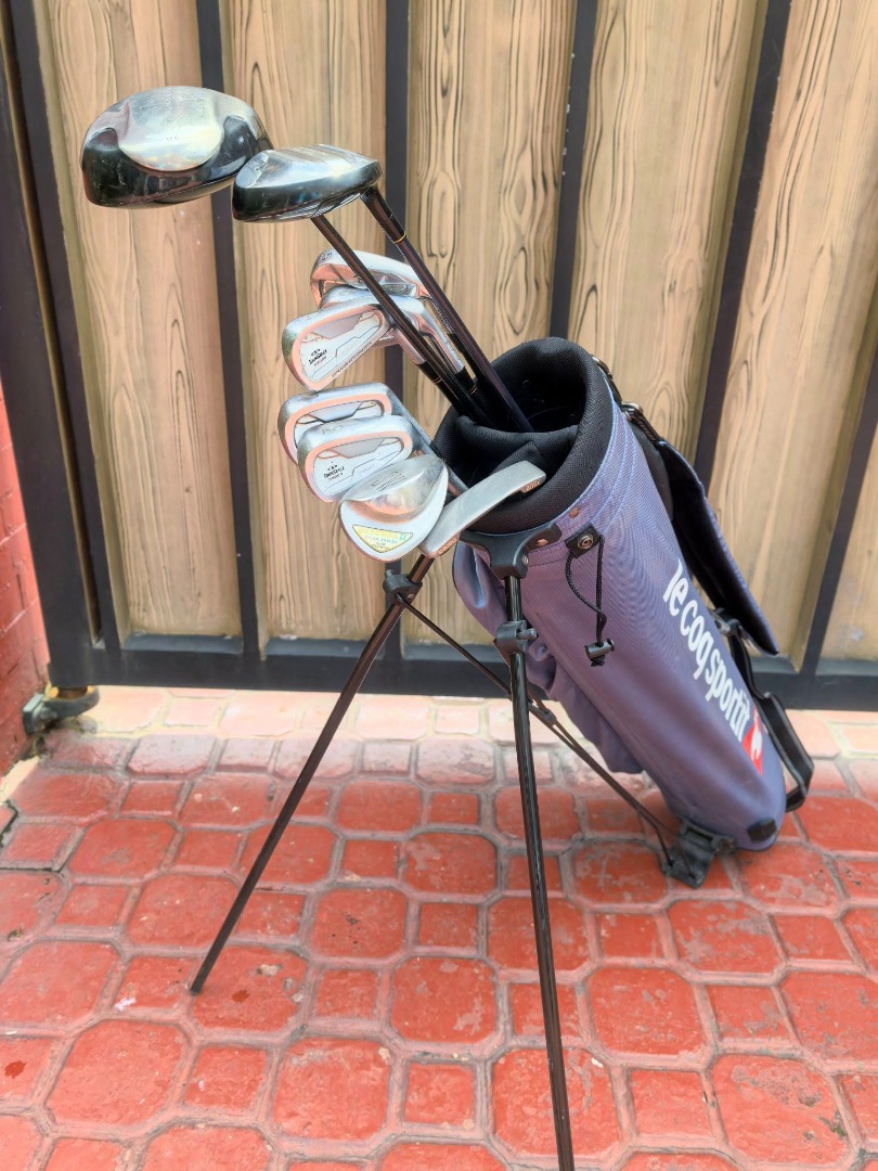 Golf Club Half Set with Sunday Stand Bag, Sports Equipment, Sports ...