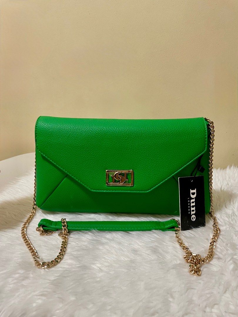 Green Body Bag Dune Bag (Category: Luxury Bags & Wallets) located in Las Pinas. Submitted by soignejewelryph (Listing ID 1379862188, Image 1). Description: Brand new green body bag with tag.