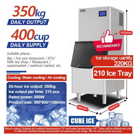 Ice Maker Machine 250KG CAPACITY (Category: Industrial Equipment) located in Silang. Submitted by vash_03 (Listing ID 1379729407, Image 1). Description: Ice Maker Machine Pricelist: EP-ATS36FT- 36 grid-dual inlet (36kg)₱13,990 EP-C50FT- 50 grid- dual inlet (50kg) ₱21,990 EP-D72F- 72 compartments - single inlet water (72kg) ₱26,990 EP-E80F- 80 grid-single inlet water (80kg) ₱32,990 EP-E90F- 90 grid-single inlet water (90kg) ₱35,990 EP-ES110F- 110 