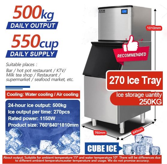 Ice Maker Machine 250KG CAPACITY (Category: Industrial Equipment) located in Silang. Submitted by vash_03 (Listing ID 1379729407, Image 2). Description: Ice Maker Machine Pricelist: EP-ATS36FT- 36 grid-dual inlet (36kg)₱13,990 EP-C50FT- 50 grid- dual inlet (50kg) ₱21,990 EP-D72F- 72 compartments - single inlet water (72kg) ₱26,990 EP-E80F- 80 grid-single inlet water (80kg) ₱32,990 EP-E90F- 90 grid-single inlet water (90kg) ₱35,990 EP-ES110F- 110 