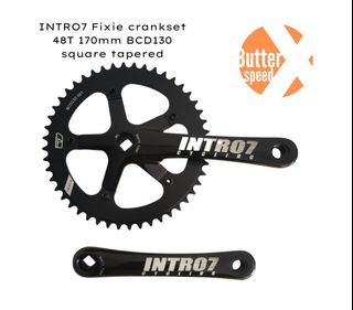 Bike Crankset Cysky 170mm Crankset Cysky Single Speed Crankset 48t - Main Image