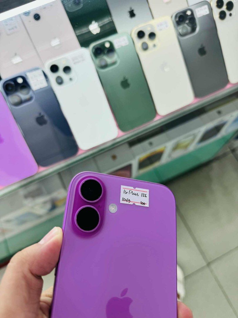 Iphone 16 plus 128gb pink color ntc approved openline (Category: iPhone 16 Series) located in San Juan City. Submitted by najihahtelecomshop2018 (Listing ID 1379722333, Image 2). Description: Legit Store | Original unit FOR SALE | TRADE / SWAP ▫️INSTALLMENT thru: 🔸Credit Card (straight / installment) 🔸Ggives / Gcredit + 6% interest 🔸Spay Later + 6% interest (RFS: Buy and Sell any kinds of Gadgets) Description: iPhone 16 Plus 128gb ( other GB a