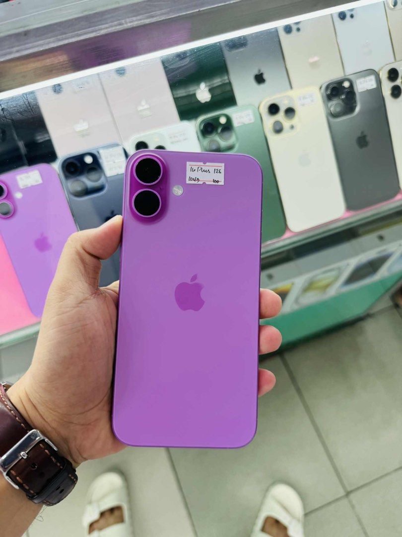 Iphone 16 plus 128gb pink color ntc approved openline (Category: iPhone 16 Series) located in San Juan City. Submitted by najihahtelecomshop2018 (Listing ID 1379722333, Image 1). Description: Legit Store | Original unit FOR SALE | TRADE / SWAP ▫️INSTALLMENT thru: 🔸Credit Card (straight / installment) 🔸Ggives / Gcredit + 6% interest 🔸Spay Later + 6% interest (RFS: Buy and Sell any kinds of Gadgets) Description: iPhone 16 Plus 128gb ( other GB a