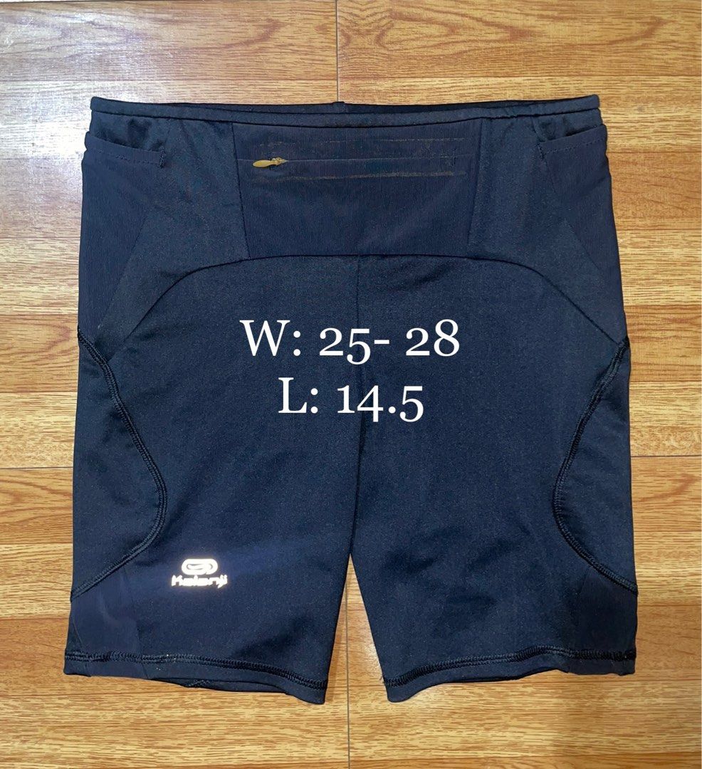 Kalenji Biker Shorts (Decathlon) (Category: Activewear) located in Manila. Submitted by nylanor17 (Listing ID 1379854962, Image 1). Description: Super bago pa 2 zipper pocket front and back 2 side pockets 1 pocket inside Excellent logo Kunin nyo na quality to.