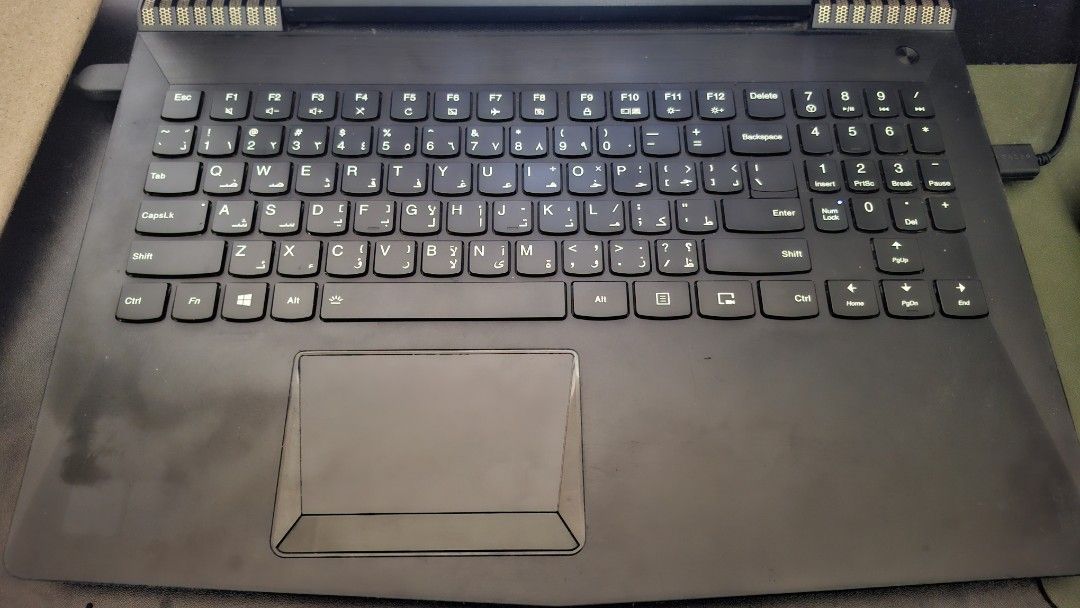Lenovo Legion Y520 (Category: Laptops & Notebooks) located in Cainta. Submitted by robikuuu (Listing ID 1379742276, Image 2). Description: Legion Y520 Specs: Processor: Intel Core i7-7700HQ 2.80 GHz Graphics: NVIDIA GeForce GTX 1050 Ti (4GB GDDR5). Intel(R) HD Graphics 630 (128b) Display: 15.6-inch Full HD (1920 x 1080) IPS anti-glare display. Memory: 16.0 GB(15.9GB usable) Honest Issues: May crack sa likod ng laptop Power on/off button di gumaga