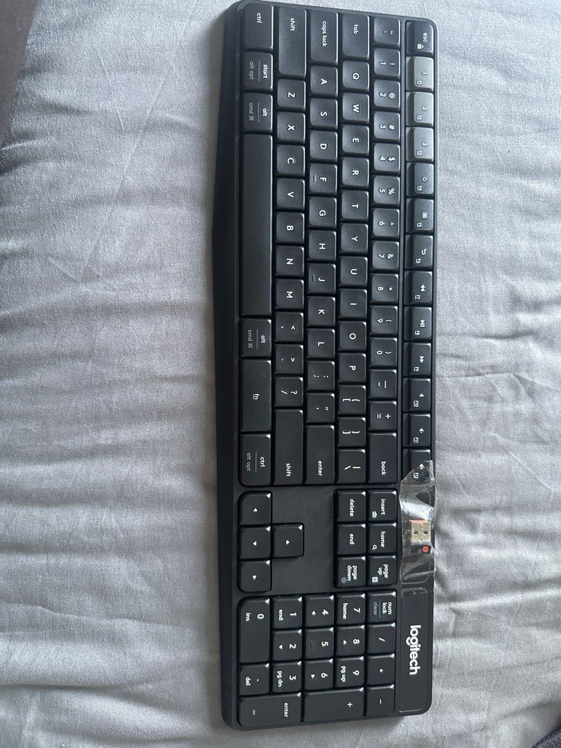 Logitech K230 Wireless Keyboard (Category: Computer Keyboard) located in Singapore. Submitted by srishtichopra (Listing ID 1379774276, Image 1). Description: - Logitech K230 wireless keyboard in excellent condition. - Includes the USB receiver. Tested and working. - Black colour. Great for everyday use..