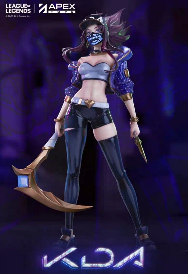 [LOL] K/DA Akali 1/7 Scale Figure APEX (Pre-Order), Hobbies & Toys ...