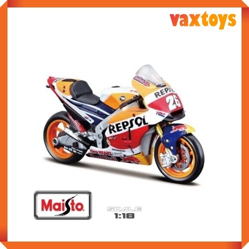 Miniature Honda Repsol RC213V 2018 – Échelle 1:18, Modèle De Moto De Collection Avec Détails Réalistes (n°93 Ou 26)