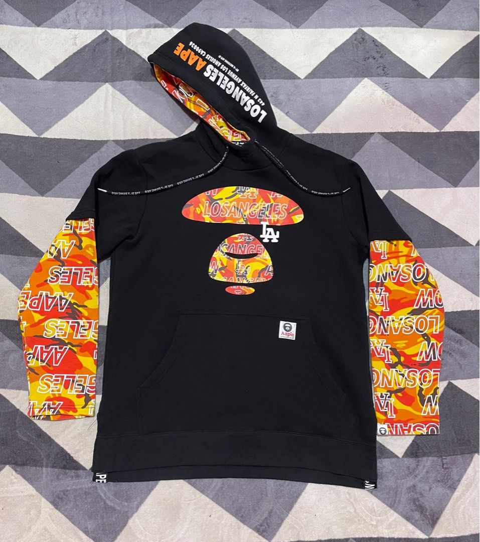Mantel Hoodie AAPE by A Bathing Ape x LA Los Angeles Size M - Main Image