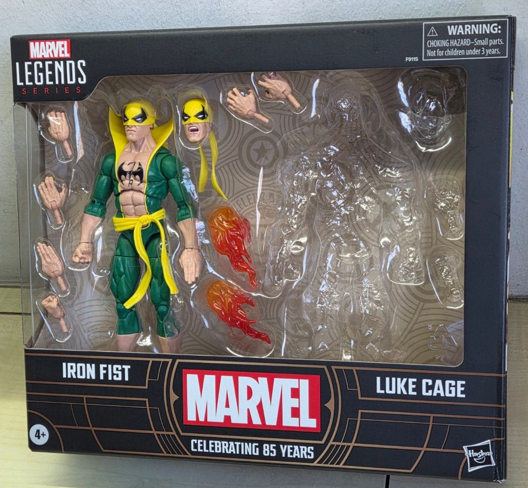 Marvel Legends – Pack Iron Fist & Luke Cage – Les Défenseurs – Édition 85e Anniversaire