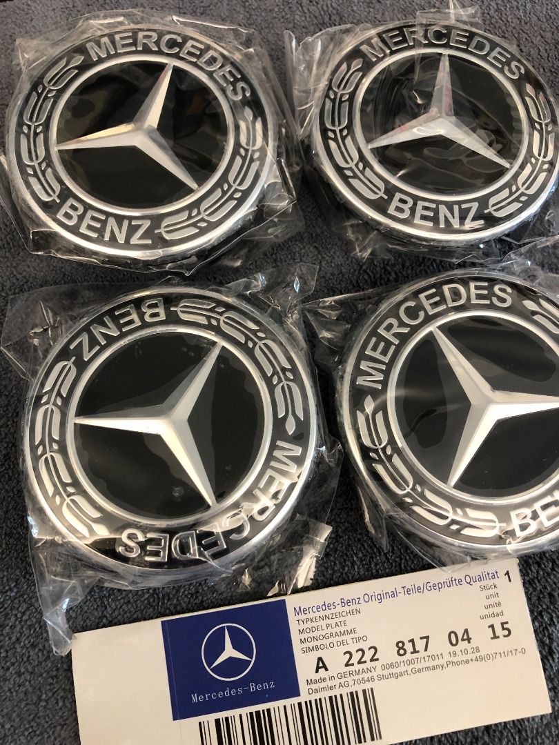 Mercedes Benz RIM Wheel Center Hub Cap Cover 75mm for Mercedes Benz ...