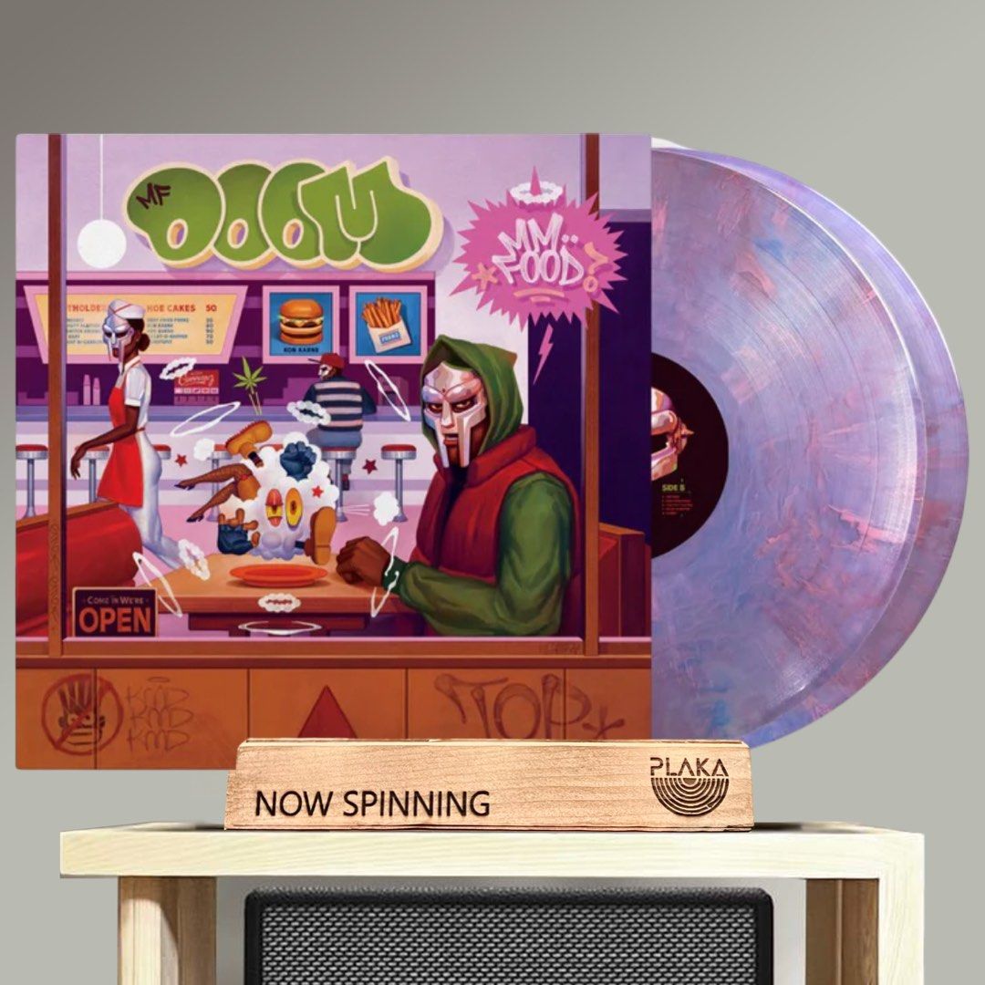 MF Doom - MM Food Vinyl LP Plaka (Category: Vinyls) located in Manila. Submitted by plaka.mnl (Listing ID 1379771076, Image 1). Description: MF Doom - MM Food MM FOOD.. Limited ‘Sweetart’ 3-Colour Marble Vinyl 2LP (w/ Sam Rodriguez Artwork!) Originally released in 2004, MF DOOM’s MM..FOOD is hailed as a classic hip-hop album full of inventive production, brilliant wordplay, and unique themes. Celebrated for its seamless blend of humor, wit, and s