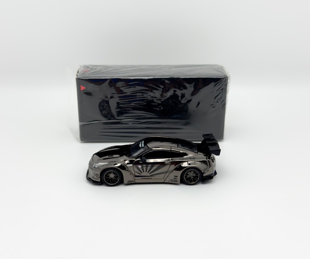 MINI GT LBWK 2020年モデル ブラック 844 MINI GT Nissan LB-ER34 Super Silhouette Skyline Black
