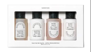 NONFICTION 迷你旅行組 50mlx4 GENTLE NIGHT&ROSE PALE64194529783041110