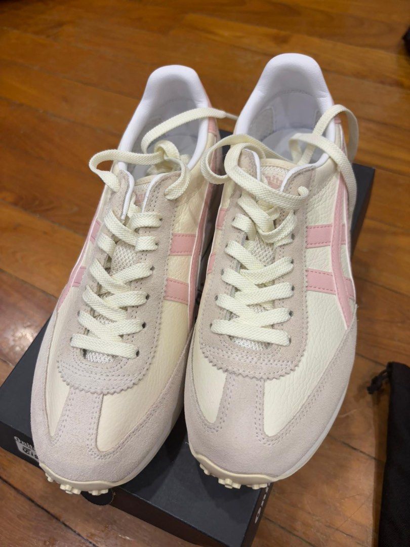 Onitsuka Tiger EDR 78 Cream/Ginger Peach Sneakers, Women's Fashion