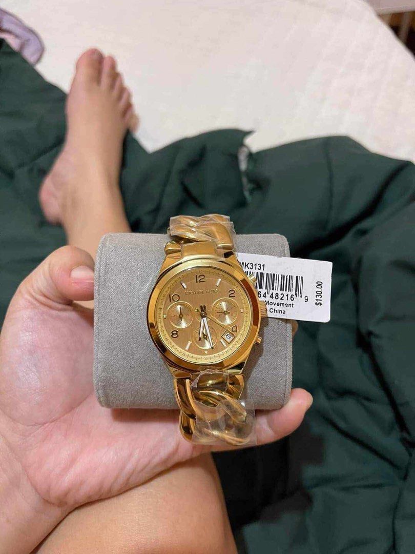 Orig MK watch MK3131, MK BRADSHAW (Category: Luxury Watches) located in Cagayan de Oro. Submitted by dan.onahon91 (Listing ID 1379831269, Image 3). Description: Ceramic 3500 MK twisted gold 2999 MK Bradshaw 2499.