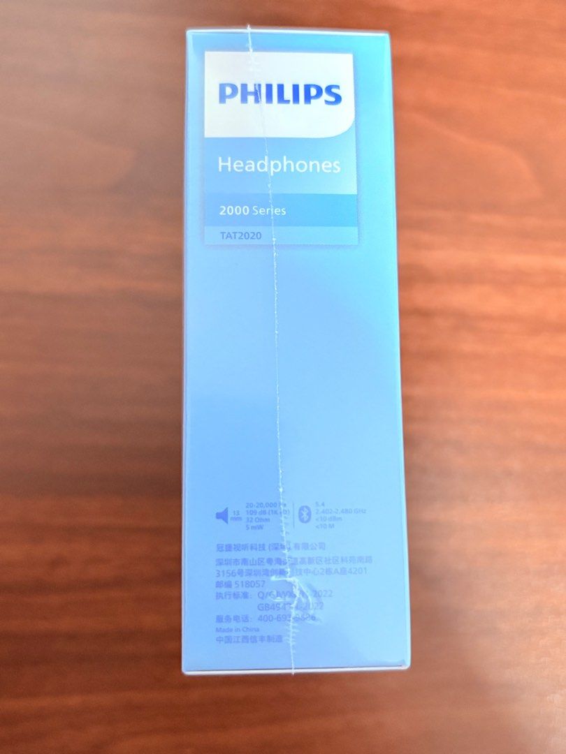 Philips 2000 Series TAT2020 True Wireless Headphones (Category: Headphones & Headsets) located in Singapore. Submitted by meljane08 (Listing ID 1379755413, Image 2). Description: Brand new Philips 2000 Series TAT2020 true wireless headphones. Features include silicone ear tip covers and a USB-C charging cable. Enjoy up to 20 hours of playtime. Sealed box, never opened..