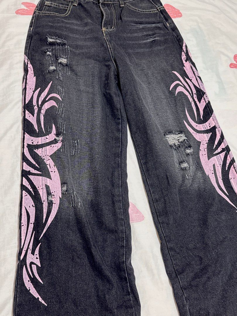 Pink Blade L Colossus Jeans ( JADED LONDON ), Women's Fashion