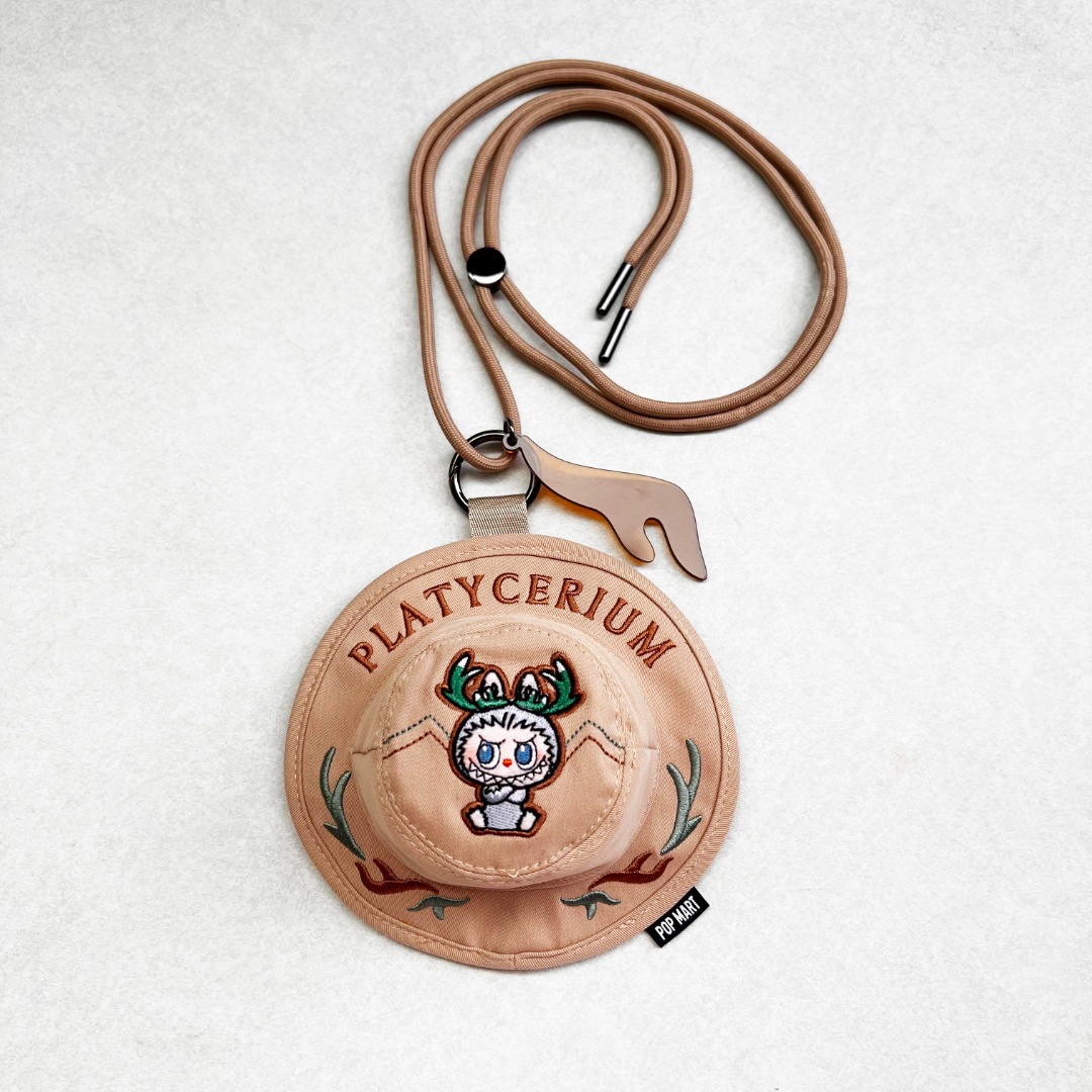 POP MART泡泡瑪特THE MONSTERS LABUBU漁夫帽小包 鹿角蕨 盲盒 確認款(全新正品 拆盒拆袋), 她的時尚, 包包、錢包 ...