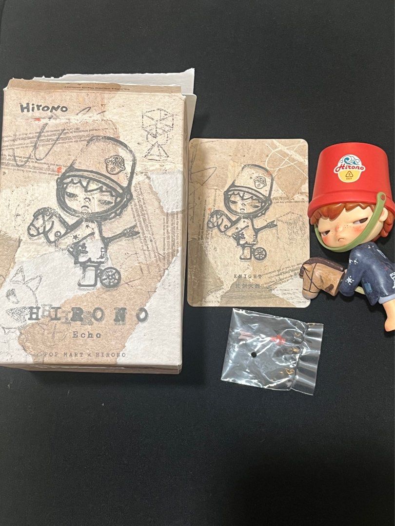 POPMART HIRONO Knight ( Echo Series ) (Category: Designer & Blind Box Toys) located in Muntinlupa City. Submitted by decluttering_bun (Listing ID 1379844009, Image 3). Description: RFS : Duplicate Price is still negotiable .