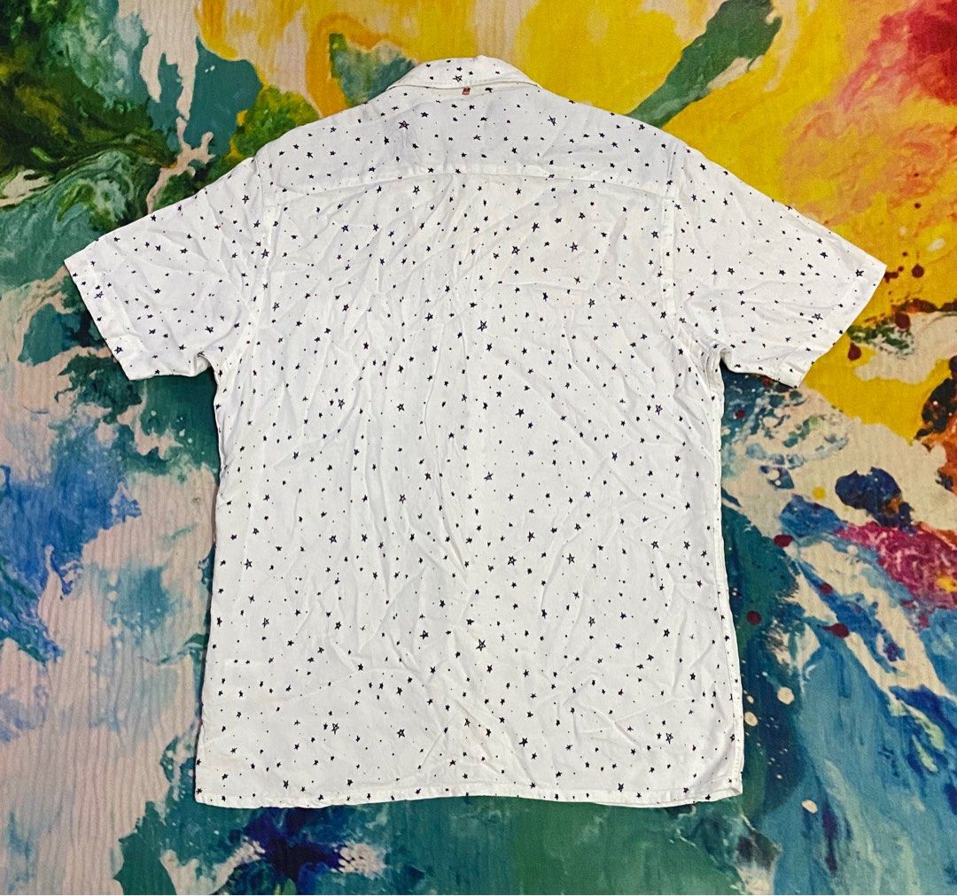 Pretty Green full Print Star, Men's Fashion, Activewear on Carousell