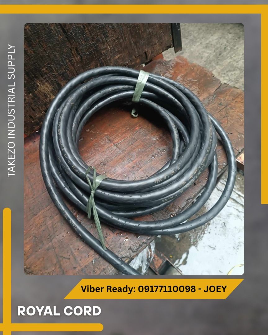 royal cord duraflex (Category: Other Home Furniture) located in Manila. Submitted by joeyroque09 (Listing ID 1379813328, Image 1). Description: Item Name: royal cord duraflex Specs: 3.5mm x 3 cords .