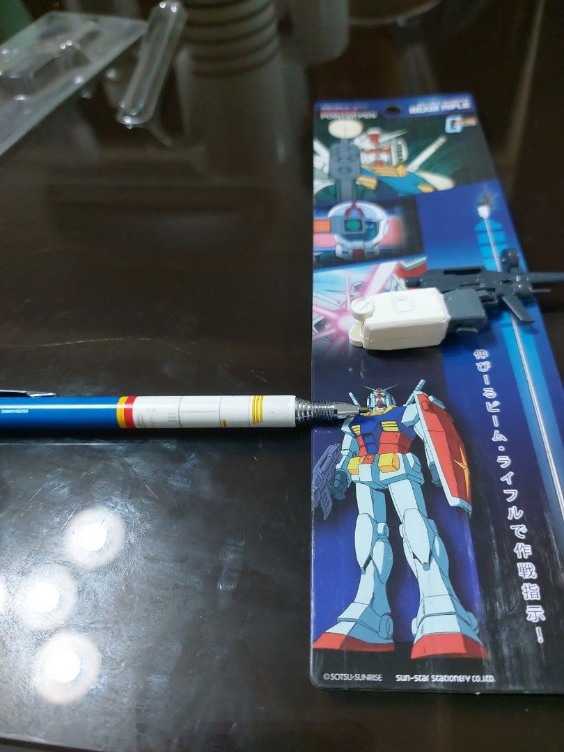 RX -78-2 Gundam Beam Rifle (Category: Gundam & Model Kits) located in Quezon City. Submitted by cynlchan (Listing ID 1379842260, Image 2). Description: dried up ink but still collectible.