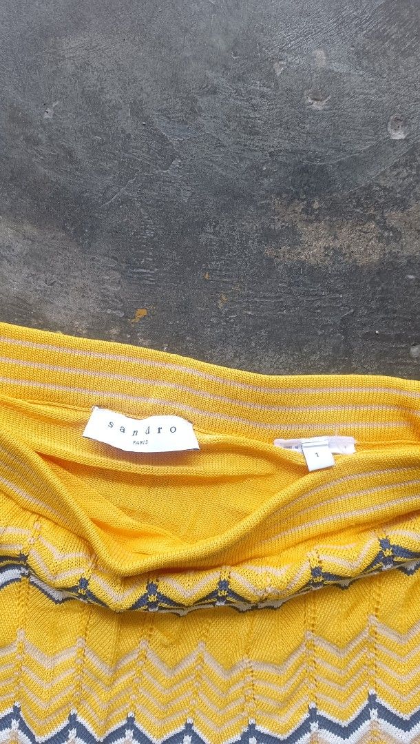Sandro Long Skirt (Category: Luxury Apparel) located in Tacloban City. Submitted by pascore (Listing ID 1379741513, Image 2). Description: (condition 9/10, L35W24-28).