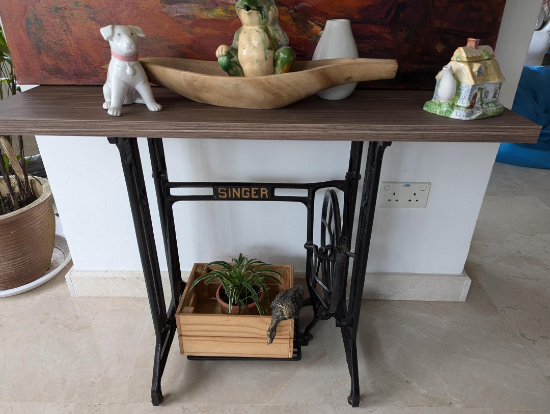 Singer Sewing Machine Table - Vintage, Furniture & Home Living ...