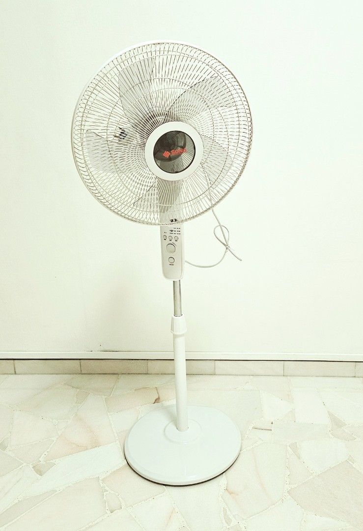 SONA Standing Fan - White64885327624066111