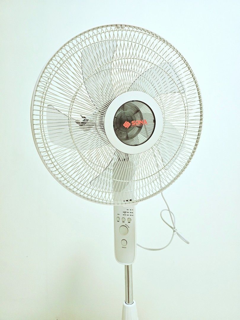 SONA Standing Fan - White