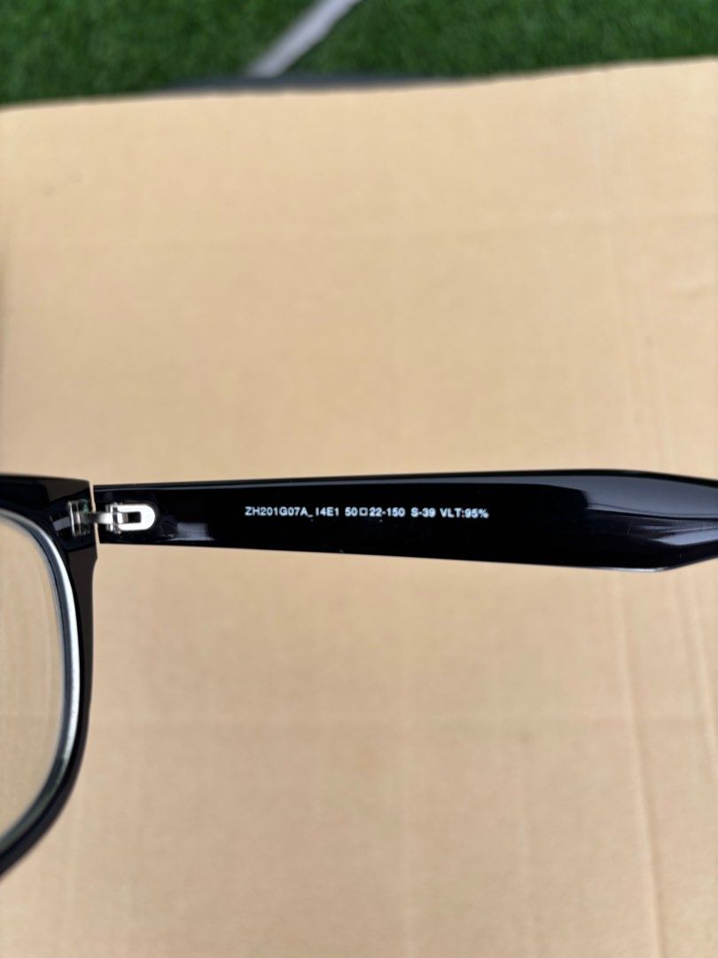 Spectacles (Category: Sunglasses & Eyewear) located in Petaling Jaya. Submitted by meden (Listing ID 1379764383, Image 3). Description: Preloved item Japan designer takashi kumagai Size 50-22-150 All good condition Looks alike wayfarer design & stylish Interested pls dm.