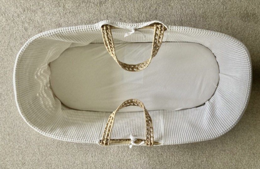 👶🐑❤️ The Little Green Sheep Natural Mattress + Claire De Lune Palm Moses Basket Set 🫃👶🤰DELUXE BABY NEWBORN MOSES BASKET and ORGANIC COTTON MATRESS 👶🍼👶RATTAN ECO BASSINET🚼post birth ESSENTIAL👶🌸❤️ (Category: Maternity Care) located in Singapore. Submitted by stoneroses1999 (Listing ID 1378574792, Image 2). Description: Katong area or can send by taxi Will provide ALL JOHN LEWIS cotton LINEN, crib covers, bedsheets, etc We were very caref