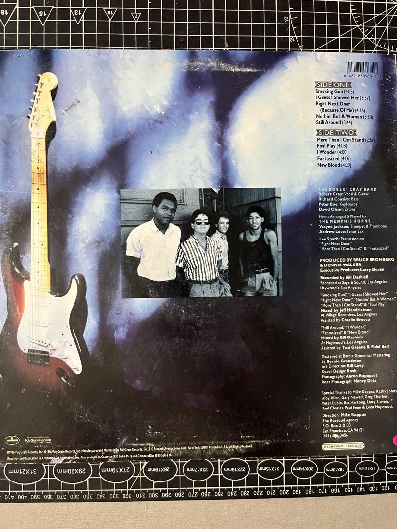 The Robert Cray Band Strong Persuader Vinyl (Category: Vinyls) located in Taguig. Submitted by arrjem (Listing ID 1379820928, Image 3). Description: Untested.