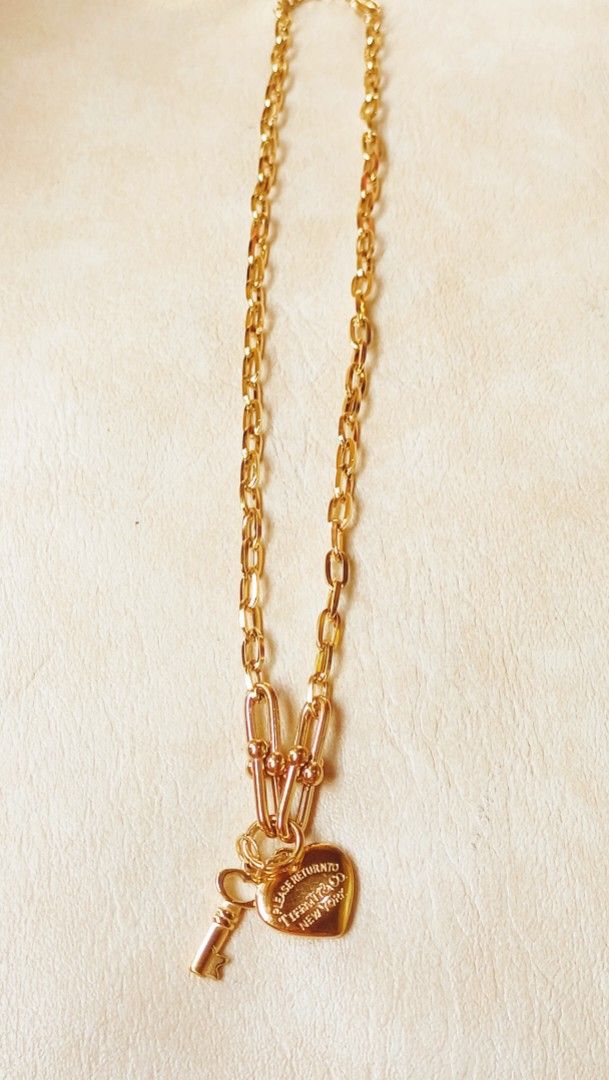 Tiffany & co necklace from japan (Category: Luxury Accessories) located in Manila. Submitted by osaze_27japanbags (Listing ID 1379753245, Image 3). Description: Tiffany & co necklace from japan no flaws with stamp size 18 inches adjustable up to 20 with gift box kindly pm me.