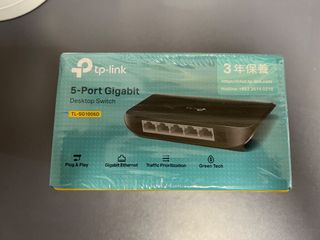 TP link 5 port Gigabit64235658271363110