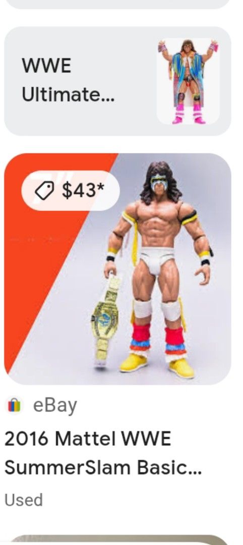 Ultimate warrior (Category: Action & Battle Toys) located in Manila. Submitted by ellajoshsh89988 (Listing ID 1379904629, Image 2). Description: as is only negotiable if interested.