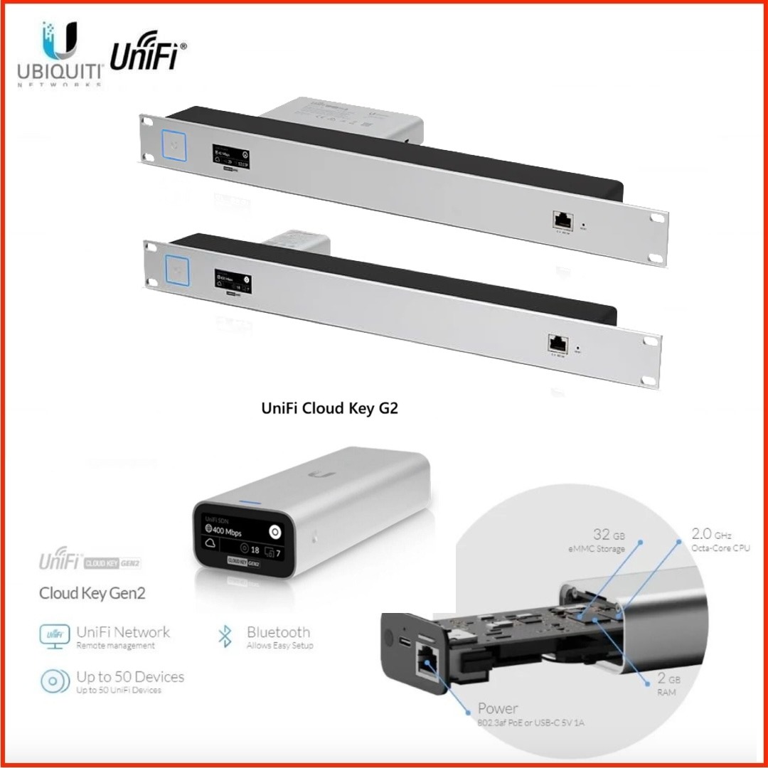 UniFi Cloud Key (Gen2), UCK-Rack, Ubiquiti, Computers & Tech, Parts ...