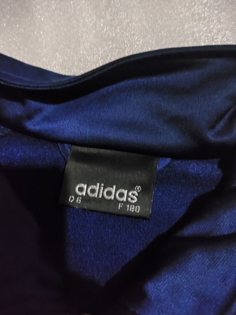 VINTAGE ADIDAS TRACK JACKET (Category: Coats, Jackets and Outerwear) located in Makati City. Submitted by nthy06 (Listing ID 1379857605, Image 3). Description: 23x28 9/10 color rate no issue.