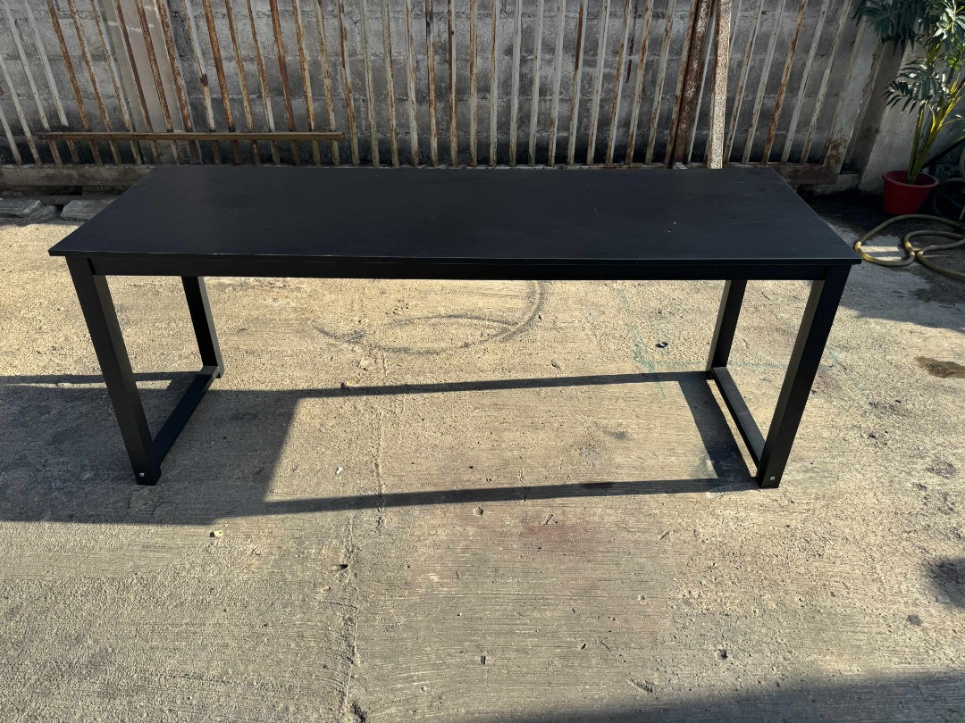 6x2ft Steel Frame Meja Console Table Island Display Rack, Furniture ...