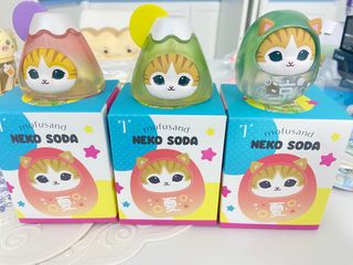 【24時間以内発送】mofusand 香港　7-11　だるまソーダ 富士山 24時間以内発送】mofusand 香港 7-11 だるまソーダ 富士山 鯊魚