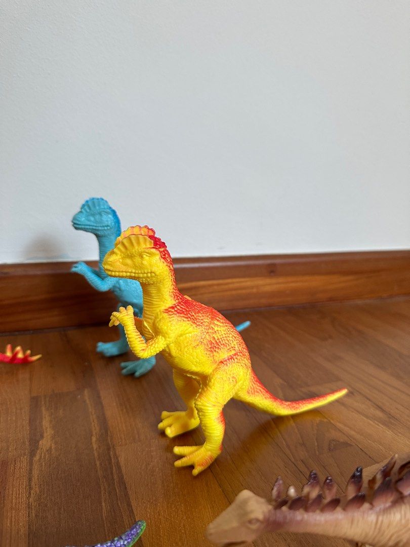 8 Dinosaurs Toys Baby Infant Kids Child Play Dino Figure Pretend Play (Category: Infant Playtime) located in Singapore. Submitted by surfer_girl099 (Listing ID 1379971371, Image 3). Description: Selling set of 8 pcs dinosaurs Self collect at my blocks or delivery $4.5.