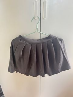 深灰色彈性短裙64211782229378110