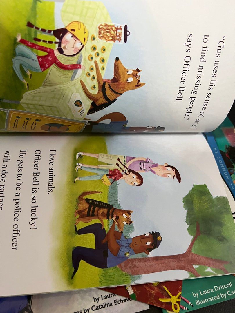 現貨】 I can read 職業認知9冊英文/英文童書/點讀版支援小達人點讀筆（音檔好）, 興趣及遊戲, 書本& 文具, 兒童書籍-