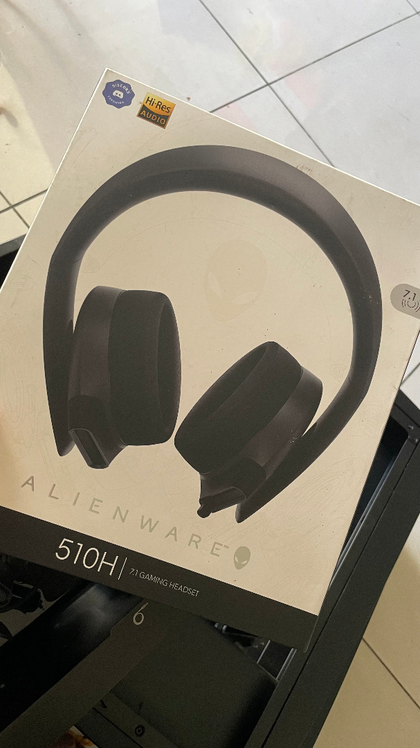 Alienware 510H 7.1 Gaming Headset, Audio, Headphones & Headsets on ...