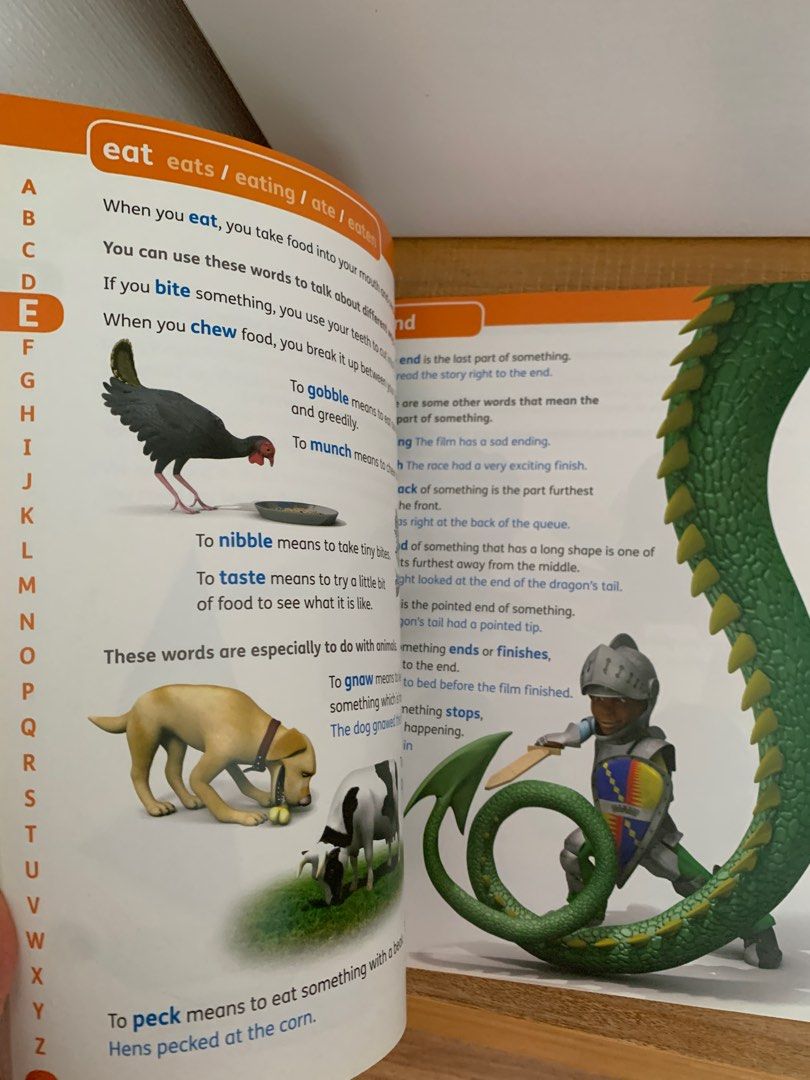 All $60 - 2 pcs Oxford first thesaurus and my animal dictionary, 興趣及遊戲, 書本&  文具, 兒童書籍- Carousell